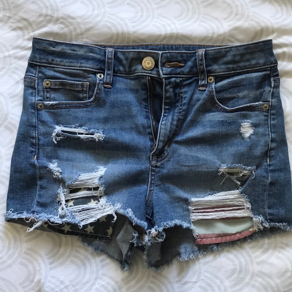 American Eagle USA festival shorts ⚡️